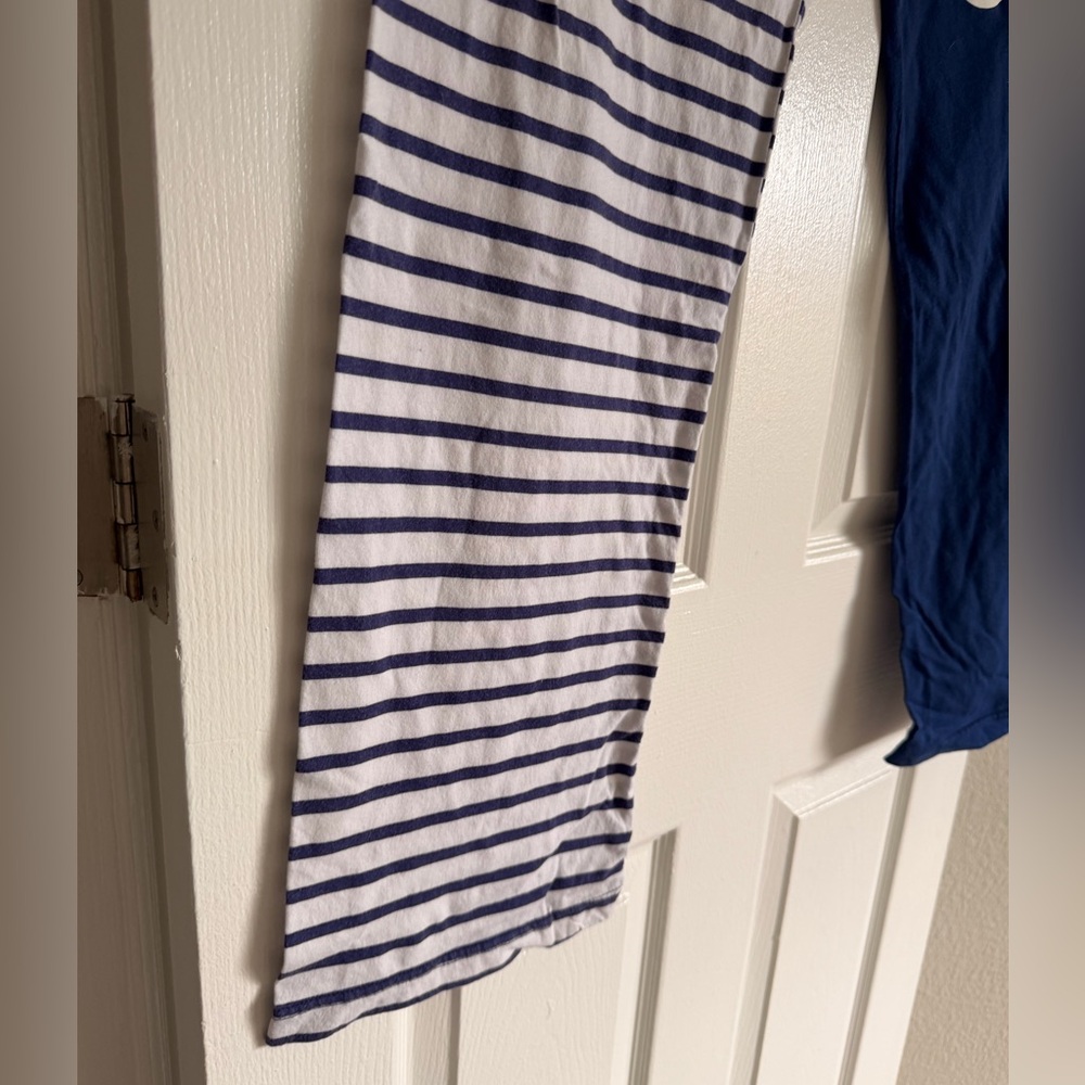 Men’s Corona Blue and White Striped Lounge Pants Size L - Picture 6 of 10
